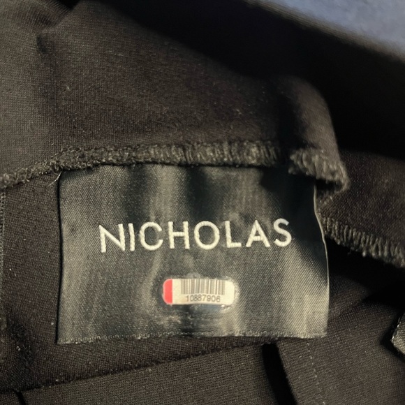 NICHOLAS- Ponte Black Halter Dress. Size- See Measurements - Picture 4 of 5